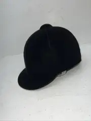 New Women’s Black Velvet IRH English Riding Helmet. 1020 7 1/8. 12-93