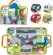 Kids Carpet Classroom Rug | Musical Early Learning Traffic Carpet | Kids' Rugs Play Carpet Stable Battery Powered Road Rug for Bedroom Classroom