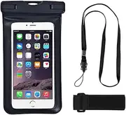 Universal Waterproof Phone Pouch, Underwater Cell Phone Dry Bag Case with Lanyard Armband for iPhone 15 Pro Max, 15 Pro, 15 Plus, 15