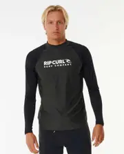 [Rip Curl] Rip Curl Men's Shock Upf Long Sleeve Rash Vest in Apple Butter Size Large L Apple Butter