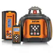 DATUM 800m Dual grade Red Beam Rotary Laser Kit with Auto-Alignment DTA80R