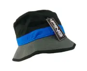 NEW! 2016 PING [S/M] FLEXFIT Sensorcool Men's Golf Bucket Hat Black/Blue/Grey