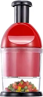 Bocowi Slap Food Chopper Manual Hand Vegetable Chopper Dicer for Veggies Onion Garlic Nuts Salads