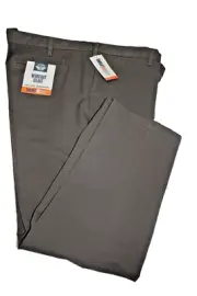 DOCKERS WORKDAY TAUPE SMART 360 FLEX TAPERED FIT CHINO PANTS SZ: 52 X 34 NWT