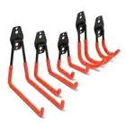 Duty Ladder Hanger Rack Garage Storage Hooks Organizer Tool Wall Mounted Holder