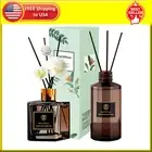 Reed Diffuser Set Fragrance Scent Aroma Perfume Oils Refill Rattan Brown