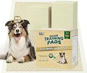 DOGGO DOUG Puppy Pads 50 Count XXL Extra Large 30"x36" Bamboo Training Pads Deodorizing Leakproof Quick Drying Dog Pee Pads Super Absorbent Disposable Pee Pads for Dogs with Adhesive Tabs