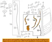 FORD OEM 15-17 Transit-150 Back Door Lock Hardware-Lower Latch CK4Z6143288A