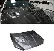hood vents， Carbon Body Kit Front Engine Hood Cover Bonnet Compatible For M6 F06 F12 F13 2014-2017