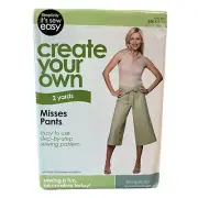 Simplicity It's Sew Easy Misses Pants Culottes Sewing Pattern Size A 8-18
