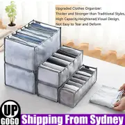 6/7/9/11 Grid Mesh Wardrobe Drawer Dividers Storage Box Closet Clothes Organizer