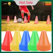 10pcs Soccer Training Cone Football Barriers Plastic Marker Holder Accs GB