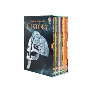 Usborne Beginners History 10 Books Collection Box Set （精裝本）