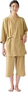Knit & Towel Collection(ニットアンドタオルコレクション) Knit and Towel Collection Dry Mesh Work Clothes, Camel Pajama Set, Camel
