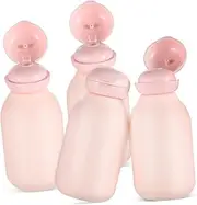 VINTORKY 4 Pcs Travel Size Containers Travel Lotion Container Travel Size Bottles Travel Bottles Pe or