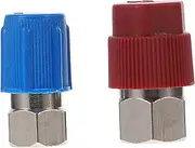 ERINGOGO Piece Quick Connector Kit for Auto Adapter for Air Conditioner Evacuation Charging