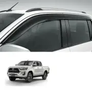 For Toyota Hilux Revo Prerunner 4 Dr 2021 22 Visor Weather Guards Windshield