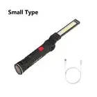 COB LED Cordless Magnetic Work Light USB Inspection Lamp Torch Rechargeable