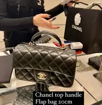 在飛比找Yahoo!奇摩拍賣優惠-Chanel AS2431 mini flap bag to