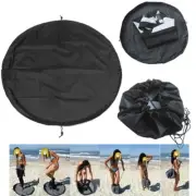 Wetsuit Changing Mat Bag Bag Portable Quick Storage Waterproof Black Bras