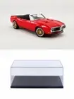 DIECAST CAR W/DISPLAY CASE 1968 PONTIAC FIREBIRD RESTOMOD CANDY A1805214 1/18