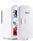 Mini Fridge, AC/DC, Portable Thermoelectric Cooler and Warmer Refrigerators 4L