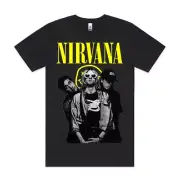 NIRVANA T-Shirt Band Family Tee Music Rock And Roll