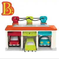 在飛比找蝦皮商城優惠-B.TOYS Battat 藍綠紅車庫 益智玩具 汽車玩具 