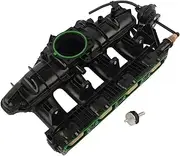 AP01 Intake Inlet Manifold W/Sensor,Compatible with A4 B8 1.8 TFSI CABB 06H198211A 06H198211A 06H133201E 2008-2013