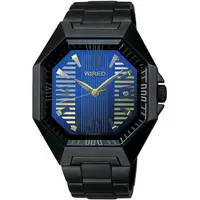 在飛比找PChome24h購物優惠-WIRED TOW FACE 宇宙探險腕錶-金/IP黑(7N