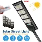 LED Solar Street Light Waterproof Garden Lights IP65 Outdoor Flood Lamp Remote