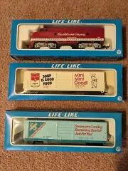 Vintage Bachmann Trains, HO Scale, Campbells Soup Collection, New old Stock.