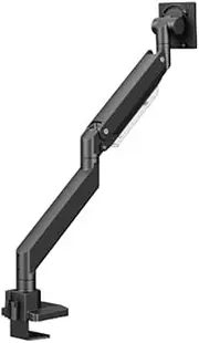 Brateck LDT80-C012 Super Heavy-Duty Gas Spring Monitor Arm for most 17-57 inch Monitors, Matte Black