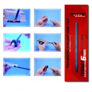 Fan-Shaped Steel Handheld Grinding File DIY Tool File Stick Hobby Craft Tools