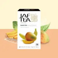 在飛比找momo購物網優惠-【JAF TEA】芒果香蕉 20入/盒(果香紅茶保鮮茶包系列