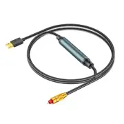USB to Optical Audios Adapter USB A to Fiber Optics Audios SPDIF Port Connection
