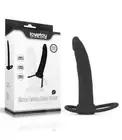 Lovetoy Silicone Fantasy Double Prober Anal Dong & Cock Ring