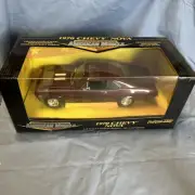 1970 CHEVY CHEVROLET NOVA 396 MAROON ERTL 1:18 OPENING HOOD & DOORS LIMITED NIB