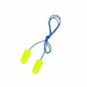 3M™ E-A-Rsoft™ Yellow Neons™ Earplugs, Corded, Reg Size, Noise Reduction 20pack