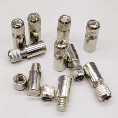 10Pcs Cupboard Cabinet 8mm Dia Pin Shelves Supporter Holder Shelf Support