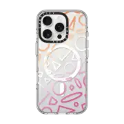 iPhone 16 Pro Clear Case MagSafe Compatible Sunset Serenade by cpikoart