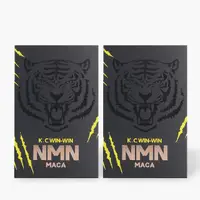 在飛比找PChome24h購物優惠-K.C WIN-WIN NMN馬卡 2件組 男性保養品 瑪卡