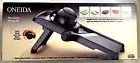 Oneida Chef's Mandoline Cutter Vegetable Options Safe Slice Julienne Black