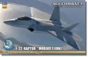Hasegawa Creator Works series Ace Combat 7 Skies Unknown F-22 Raptor Mobius 1 IU