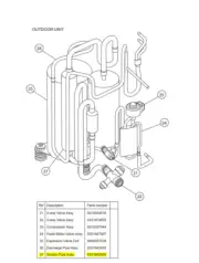 FUJITSU K9331642002 aka 9331642002 Suction Pipe Assy