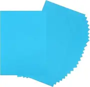 sourcing map 24 Sheets Sky Blue Cardstock Printer Paper 8.5" x 11" A4 Thick Paper Sheet 250gsm/170lb Bulk Card Stock for Printer DIY Scrapbook Menus Cards Invitations and Crafts