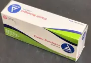 Dynatex 3662 Elastic Bandages w/ Clips 2”x4.5yds Total 10 Rolls