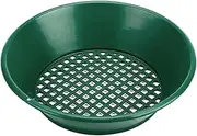 Gold Classifier, 14 Inch Mesh Sifting Pan, Plastic Gold Sifter for Sand Beach Metal Detecting Tools