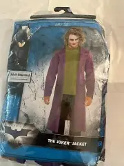 Amscan The Dark Knight The Joker Jacket Costume Adult Standard NIP