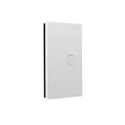 Clipsal Saturn Zen Switch 1 Gang Push button 250V 16Ax/20A Led - Z4061PBL-ZW